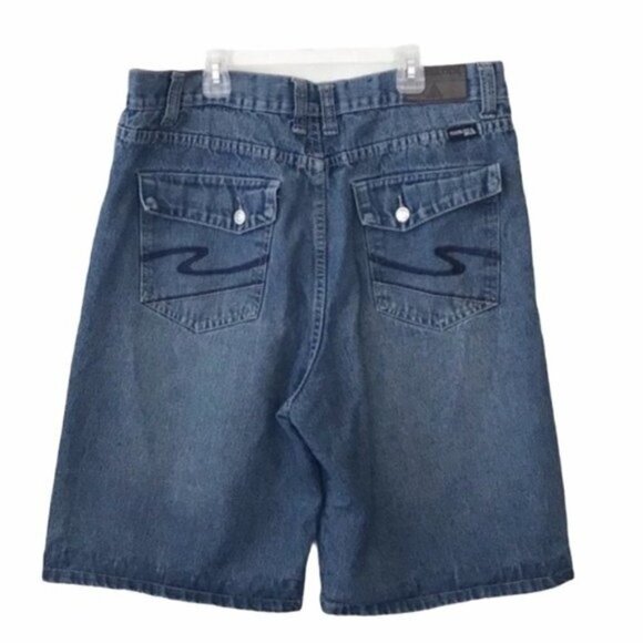 Roadblock Jean Shorts Waist 34 - Picture 2 of 5